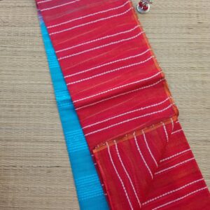 Bhagalpuri Baswada Silk Weaving Design Saree