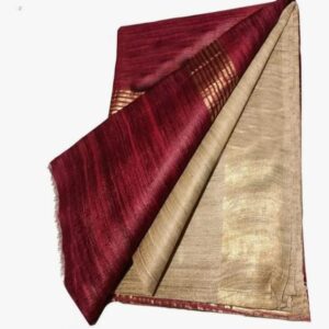 Pure Tussar Ghicha Silk Saree