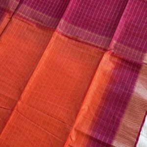 Mangalagiri Silk Saree – Pure Handloom Grace