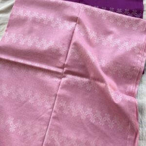 Pink & Purple Colour Saree – Elegant Handloom Style for Everyday & Festive Wear